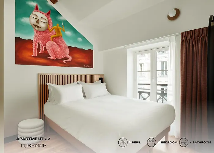 شقة Beauquartier - Marais, Turenne باريس