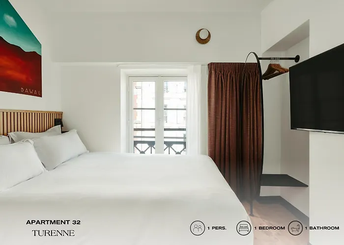 شقة Beauquartier - Marais, Turenne باريس